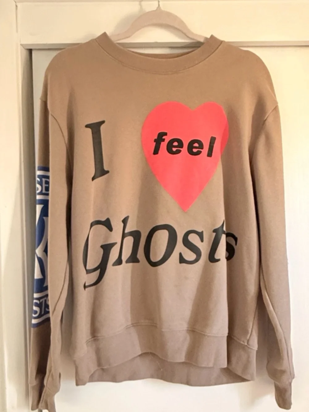Kids See Ghosts “I Feel Ghosts” Camp Flog Gnaw Crewneck- L